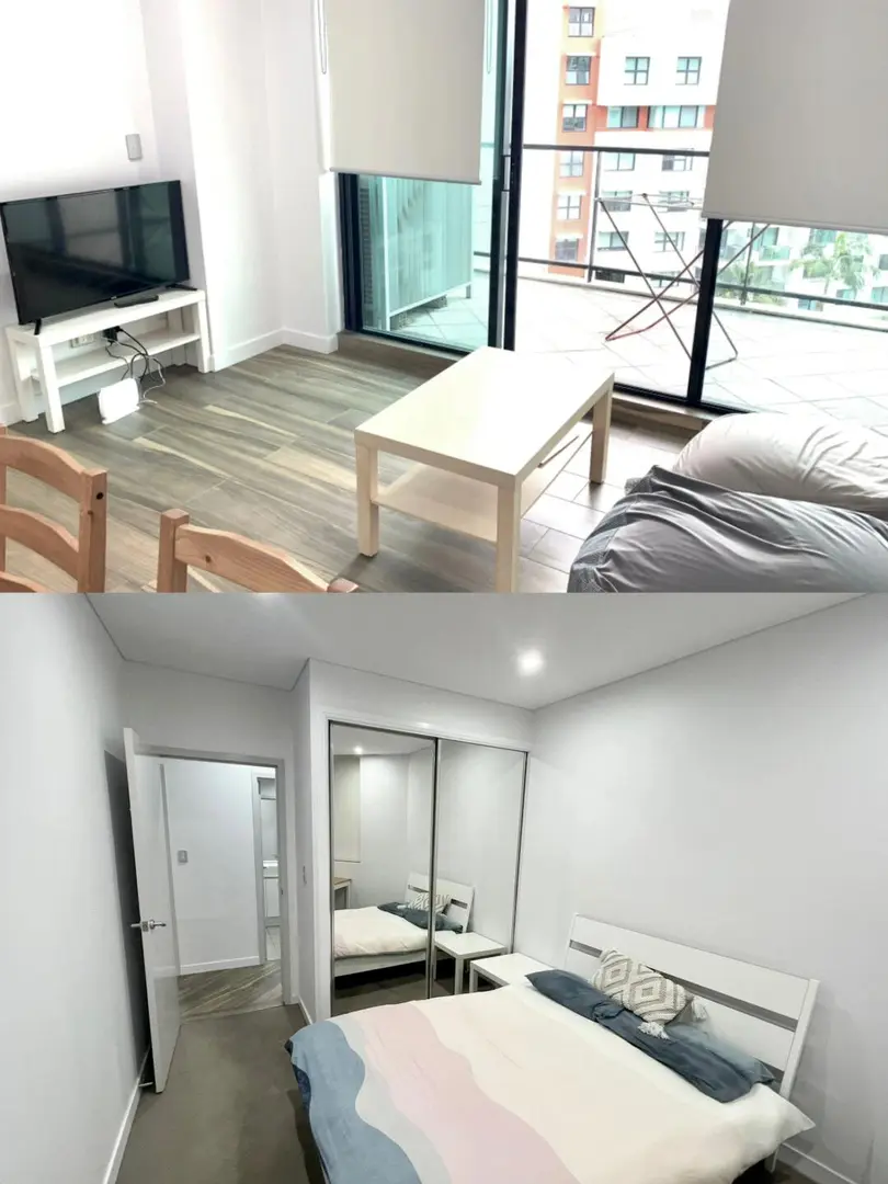 Downtown Ultimo's 2-bedroom, 2-bathroom apartment! Perfect for short-term stays and transitions 🏠!