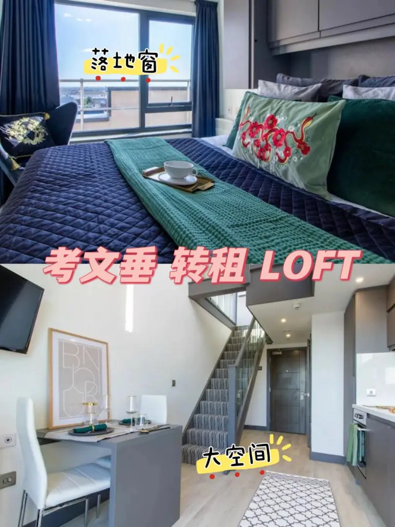 考文垂/转租loft 就在考大门口