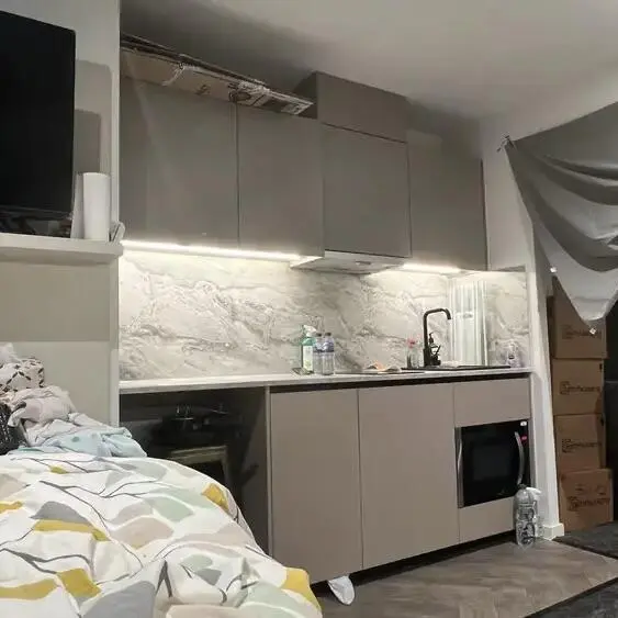 我在倫敦的studio雖然不大，但是超舒服的！