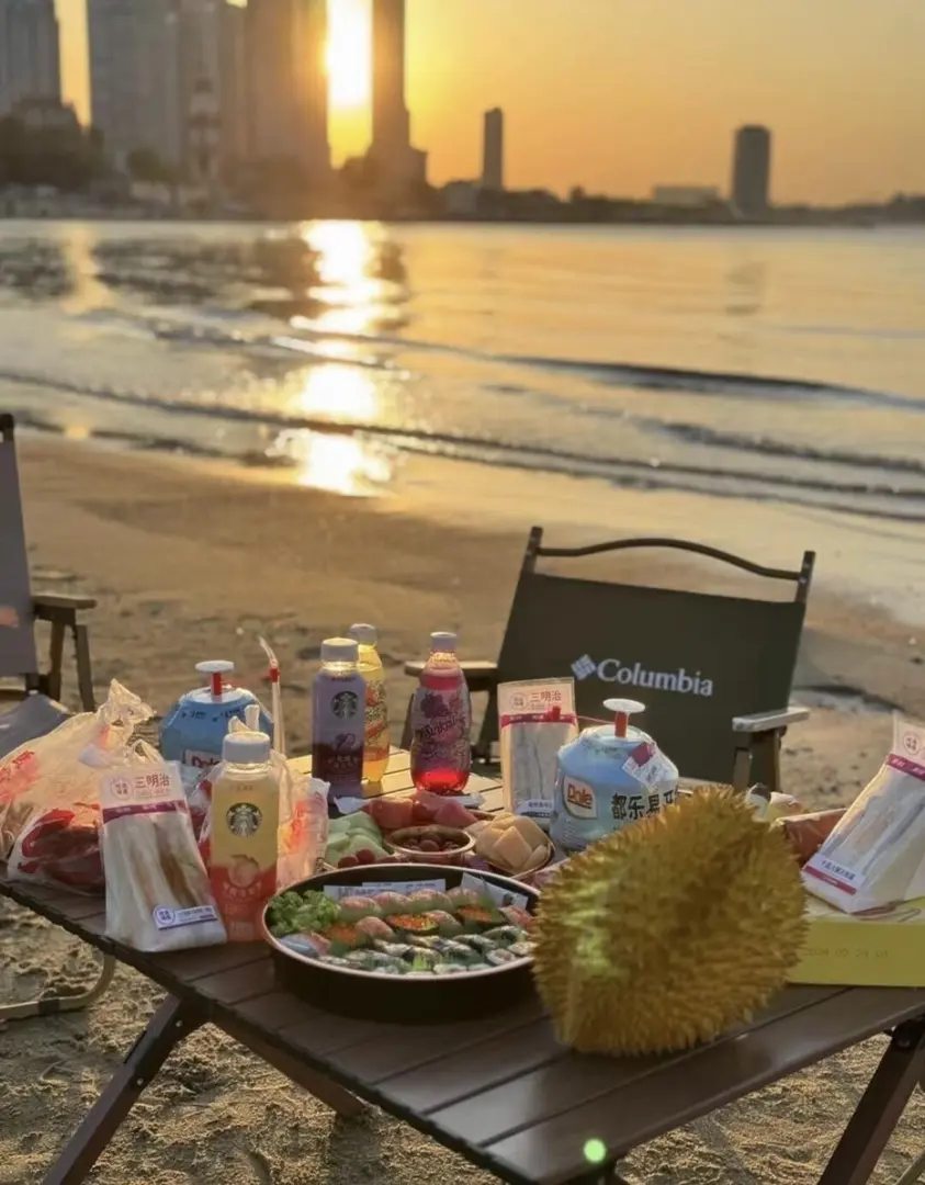海邊露營➕海邊燒烤