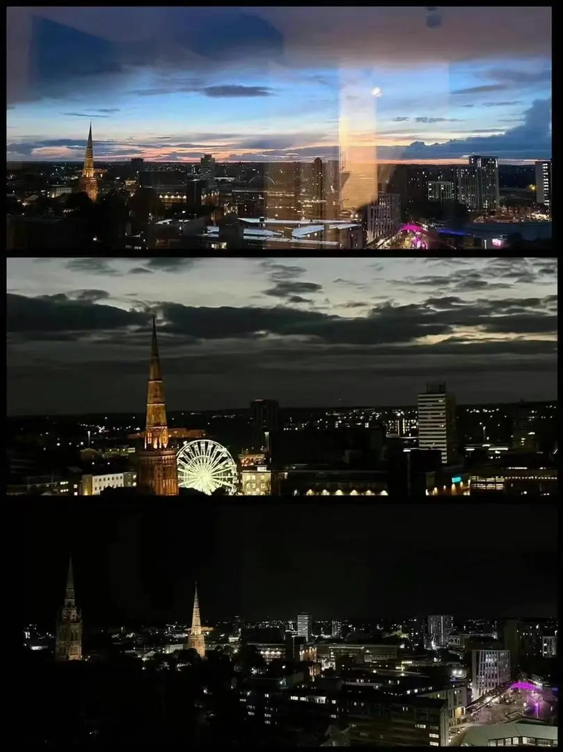 話不多說，康康住在考文垂code的夜景~