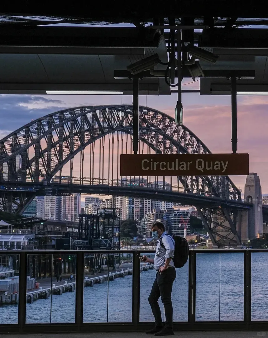 SYD 📷 雪梨最美火車站Circular Quay