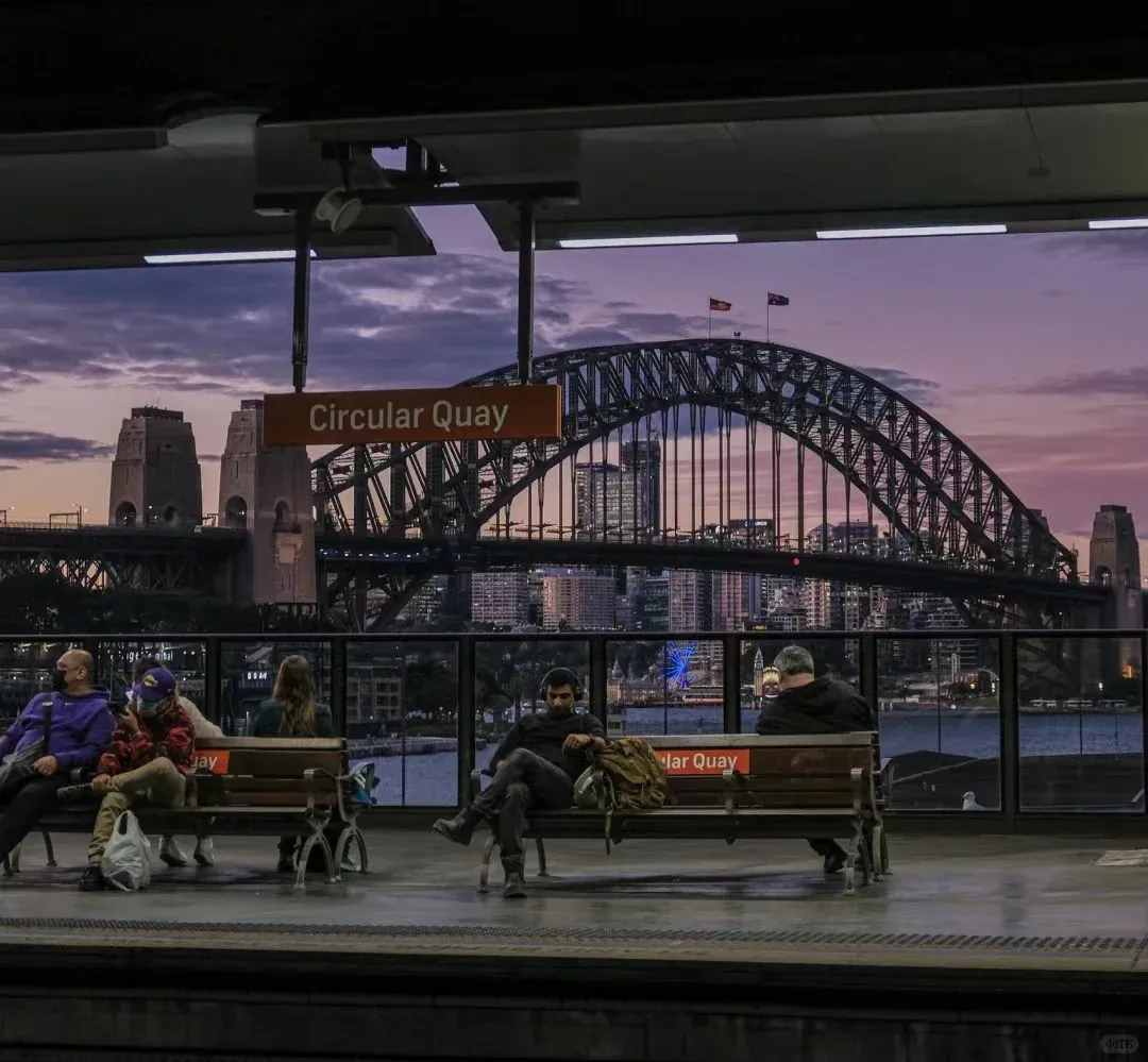 SYD 📷 雪梨最美火車站Circular Quay