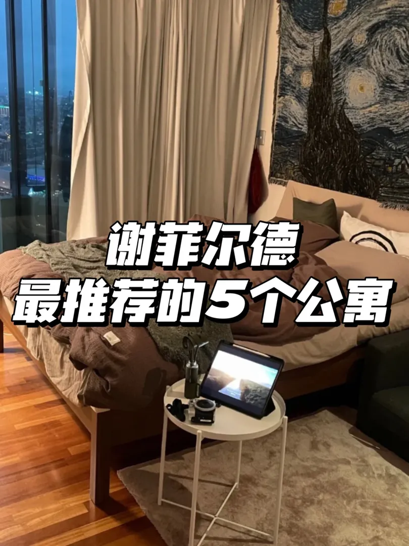 一般人真不知道🤫謝菲推薦入住的5個公寓🔥