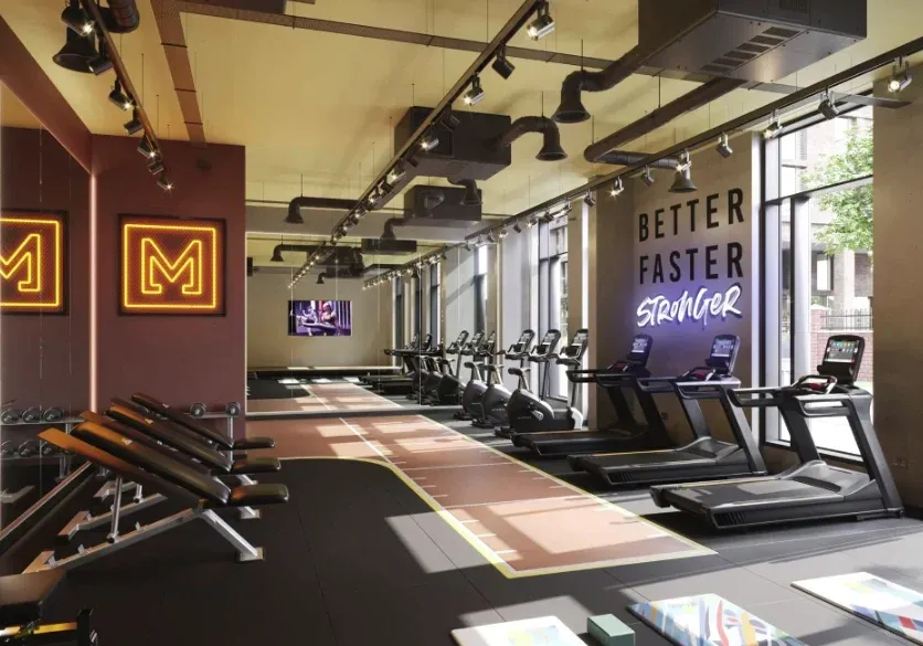 我很喜歡伯明罕住的這個公寓的Gym