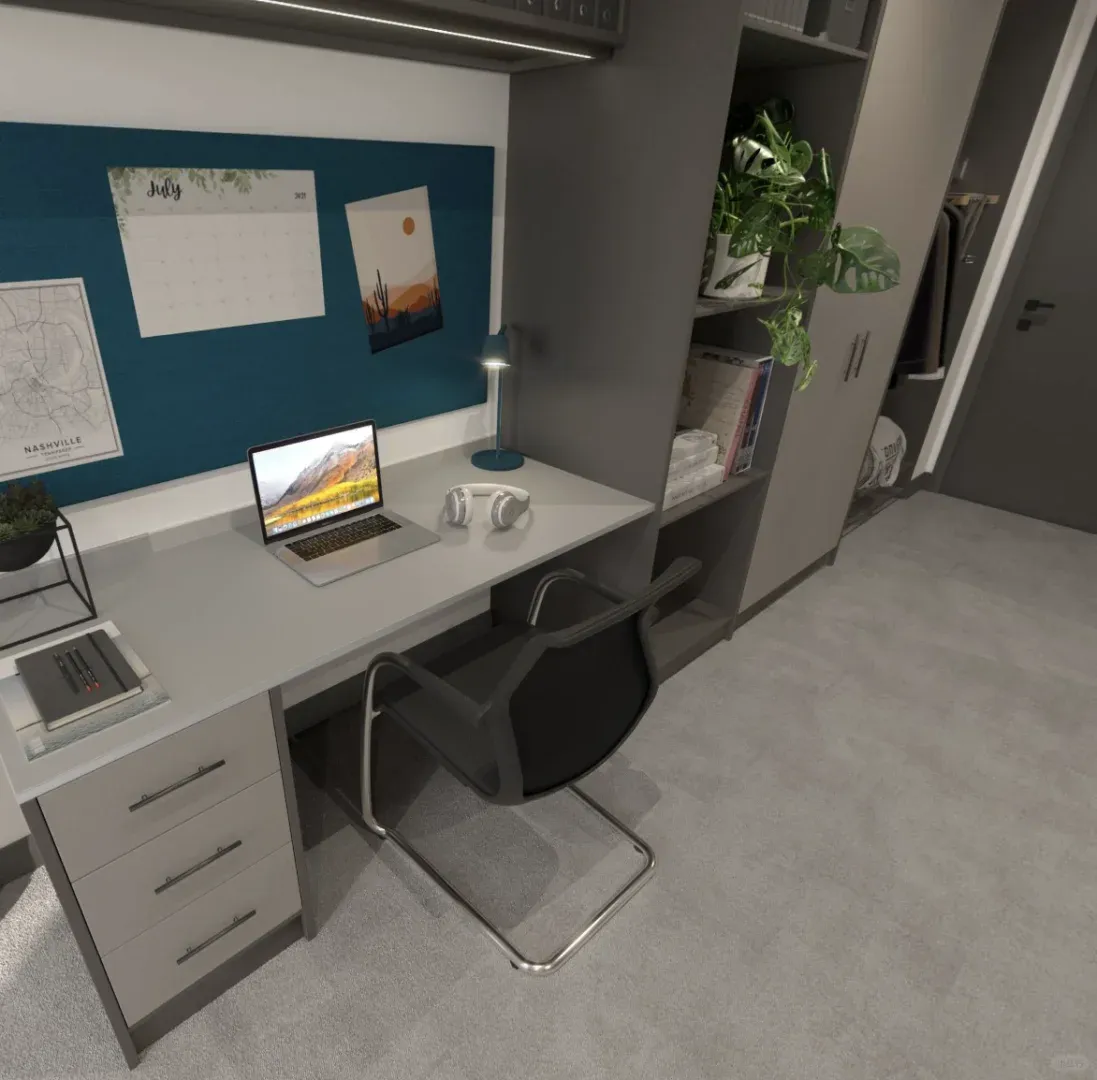 利茲大學附近轉個人的studio～可🔪洗衣機