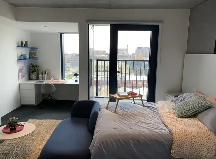 墨爾本帶陽台的studio，住起來不要太舒服！