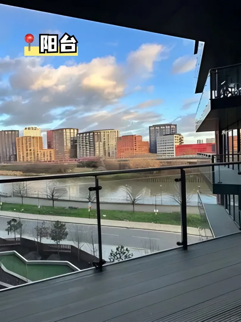🥺倫敦租房難嗎、倆人577pw河景房帶陽台