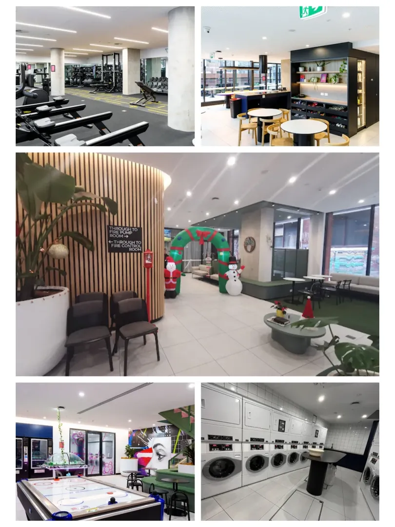 墨爾本city免費洗衣學生公寓