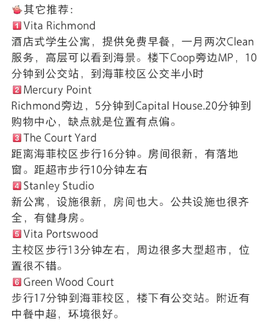 🇬🇧 南安普頓學生公寓合集 速來碼住❗