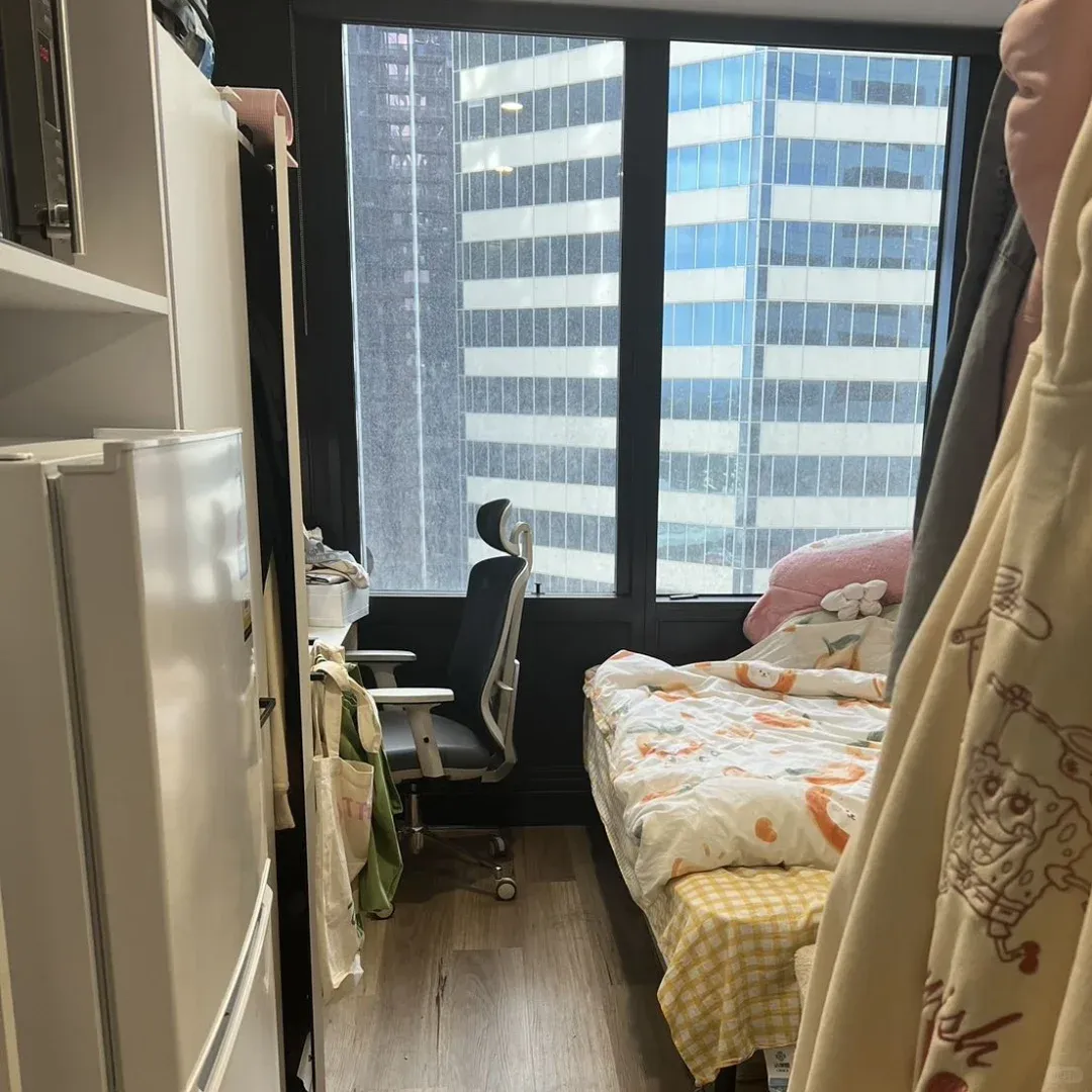 墨爾本轉租高層studio🚶走路到墨大帶空調