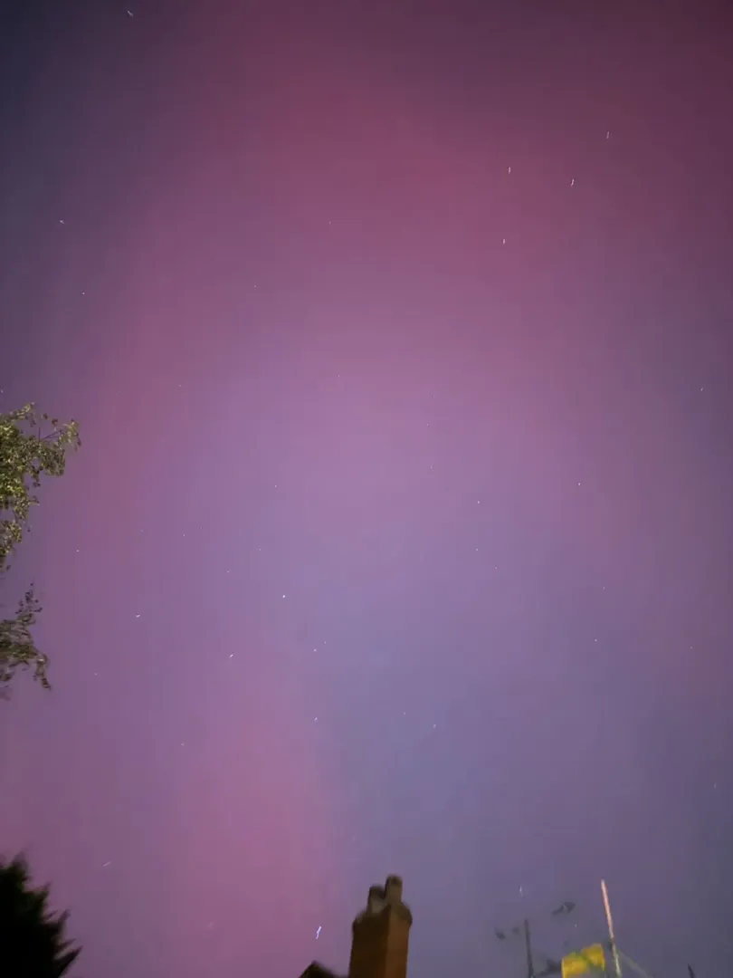 伯明罕 也看到了極光🌌星空🌃
