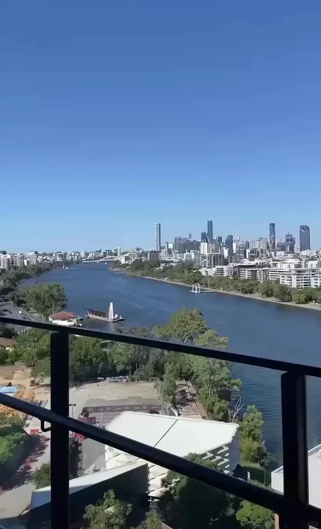 在布里斯班toowong做飯時能欣賞如此美景