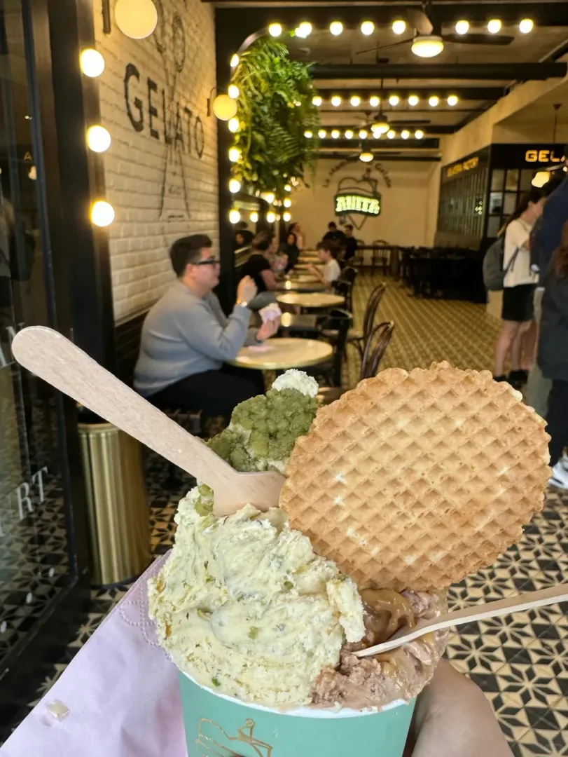 如果你在雪梨，摁頭來份超棒的gelato🍦