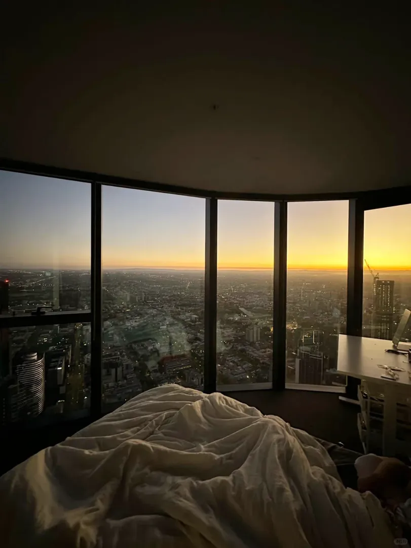 墨爾本轉風景很好的房間，要回家了