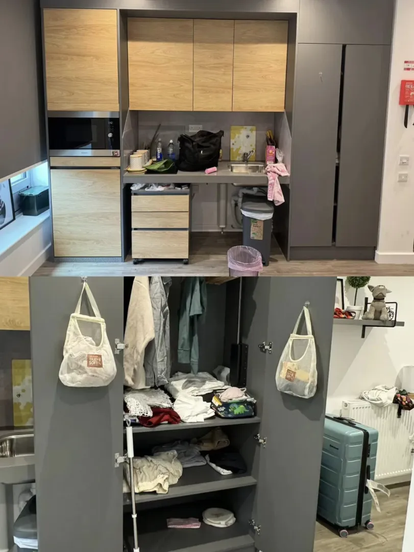 倫敦住這種雙窗studio，二十幾平chao快樂啊