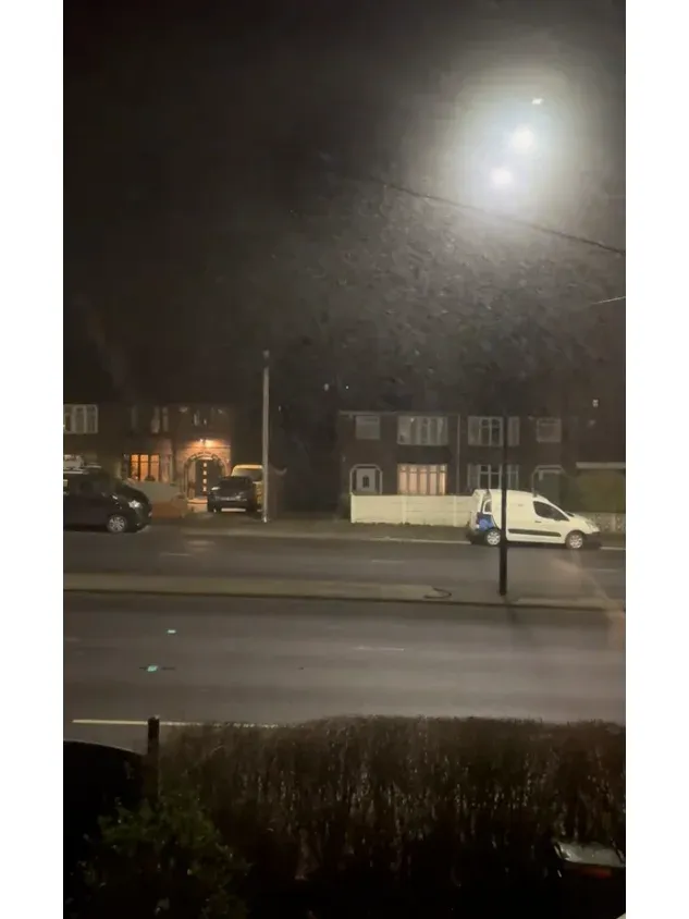 謝菲爾德迎來了今年的第一場雪！