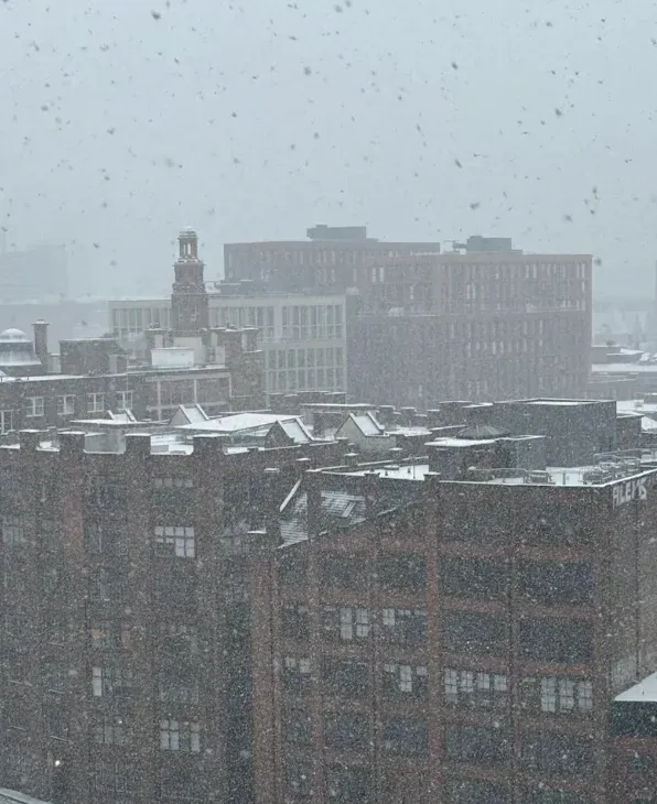 曼城留子小窩裡看雪❄️太幸福了叭