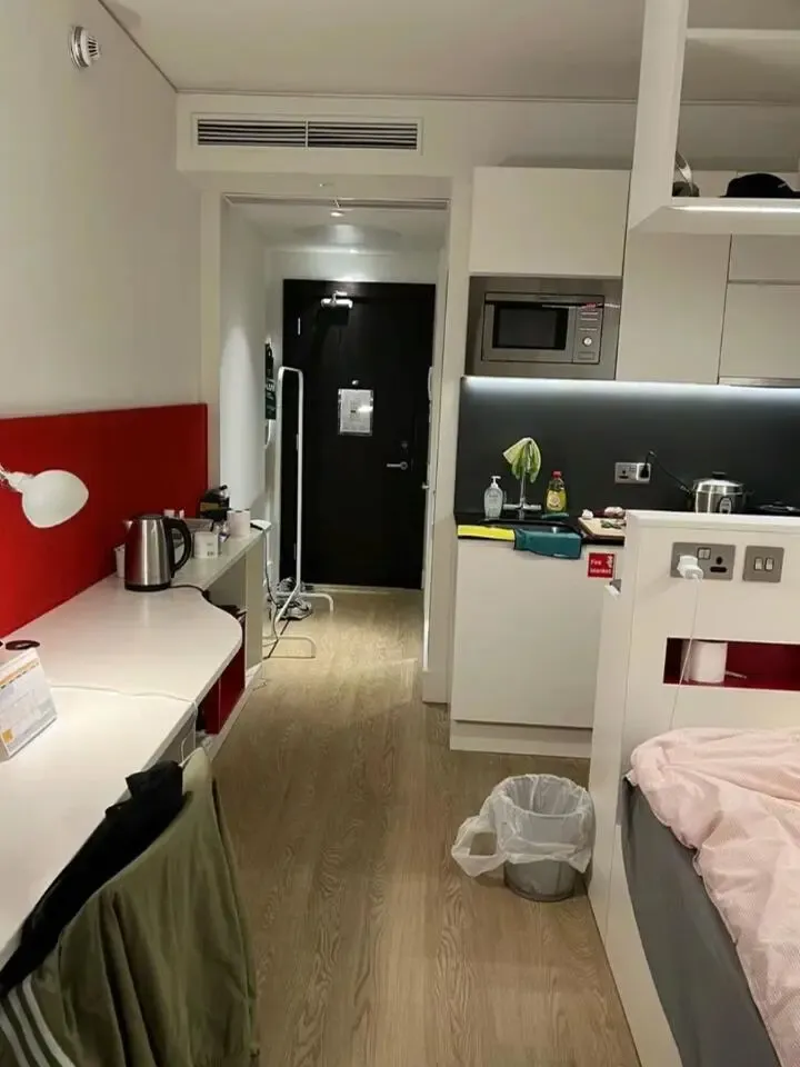 普通家庭留子在倫敦住什麼樣的的studio？