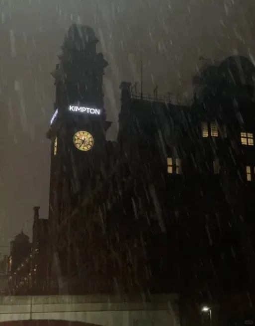 曼....Manchester初雪🌨️
