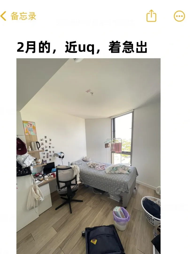 轉2月布里斯班一室，沒offer
