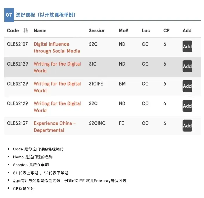 悉大25s1｜保姆級選課流程指南🧭來啦❗️