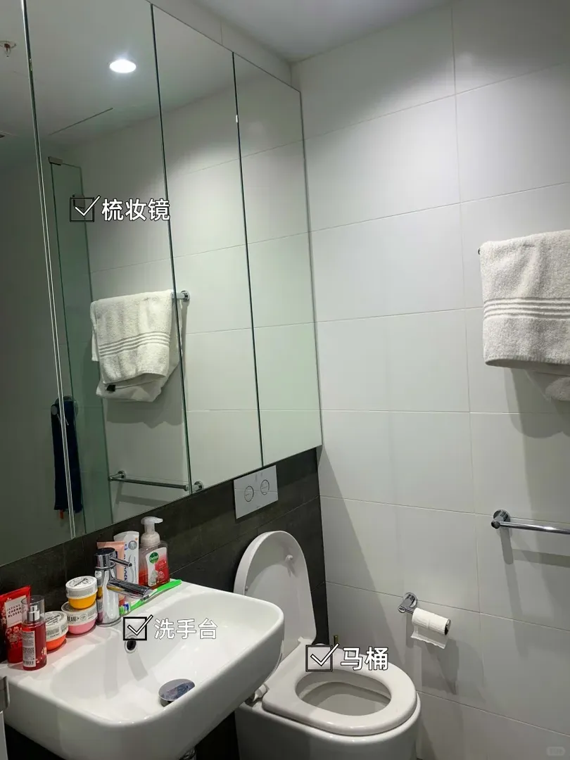 墨爾本帶陽台的單人戶型，我真磕了