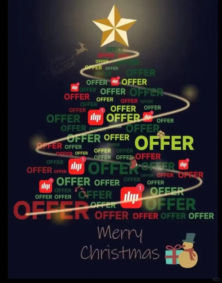聽說這才是留子心中的聖誕樹🎄