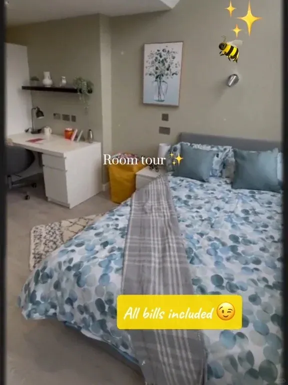 諾丁漢溫馨studio，一個人也可以住的很舒服