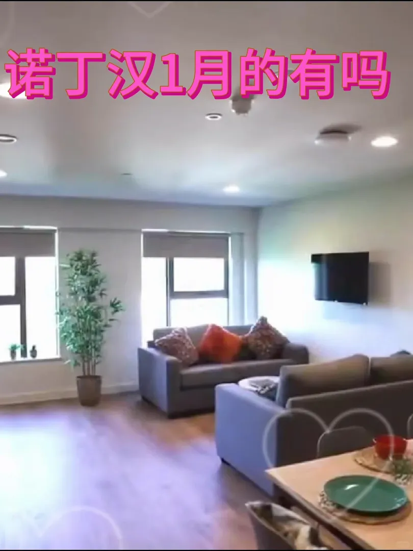 諾丁漢租房1月急急急