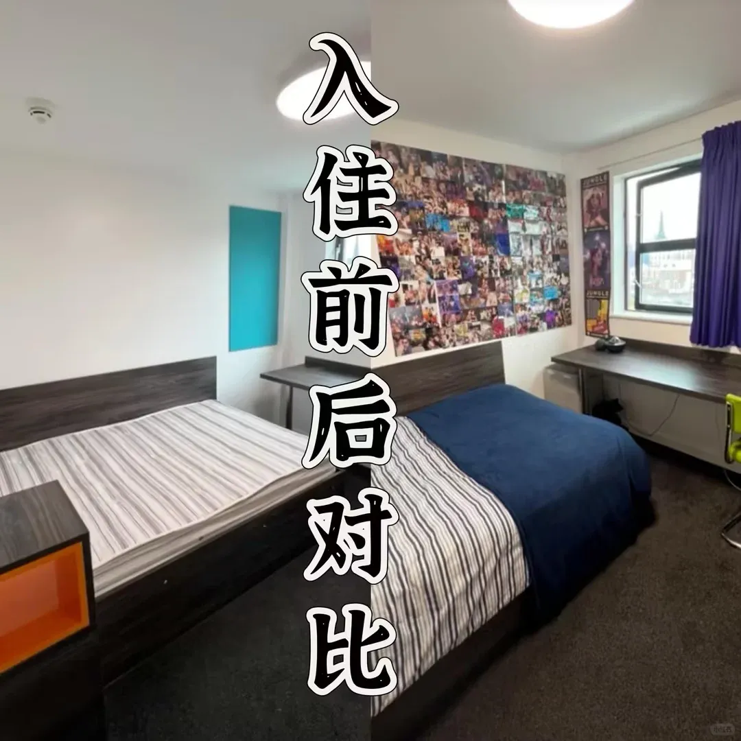 紐卡租房｜經典開局一張床😄