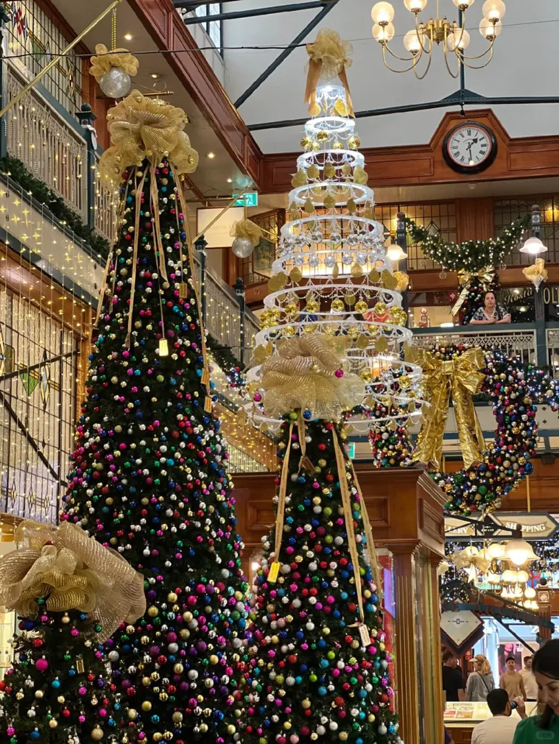 布里斯班聖誕節拉滿的氣氛！