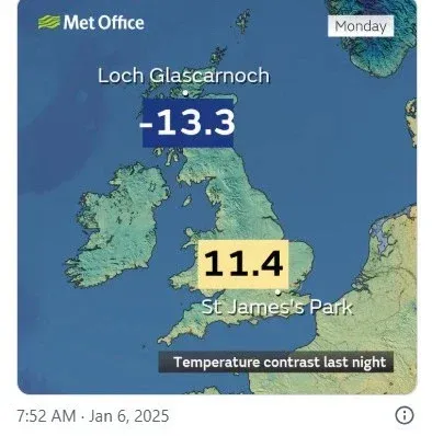 英國暴雪洪水預警！學校停課、交通受阻
