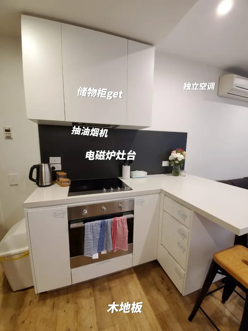 步行Rmit，一個人住溫馨studio，很舒服！
