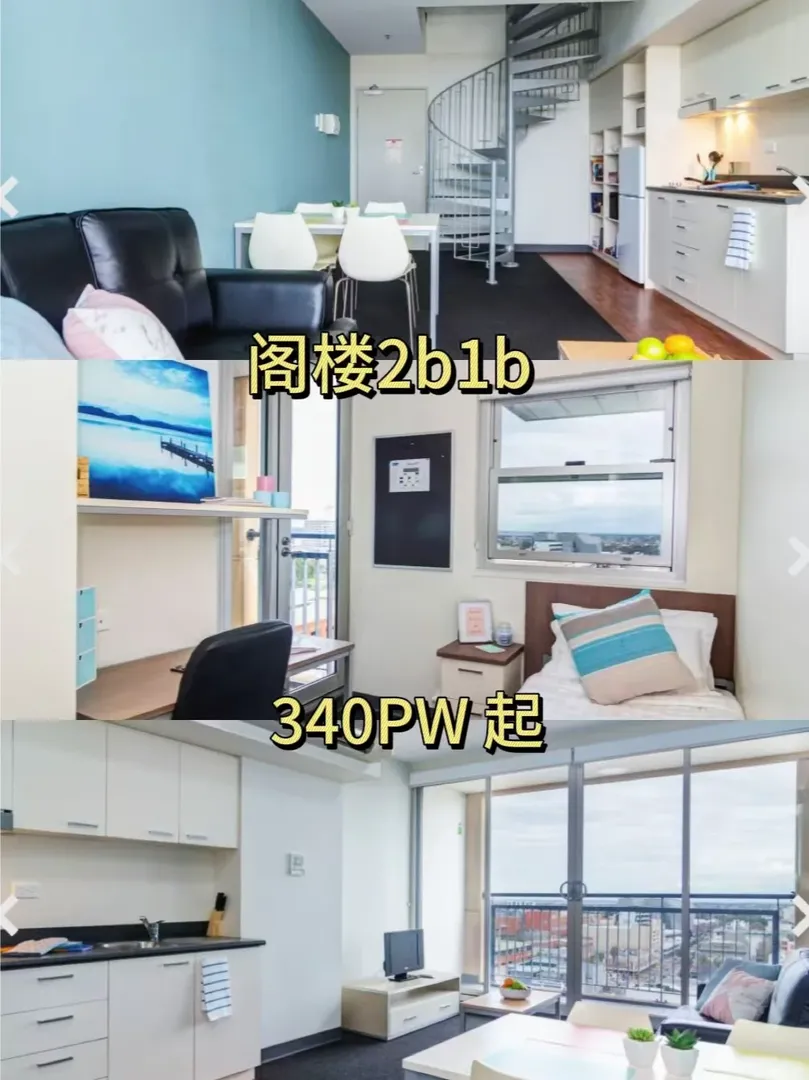 住在阿德萊德學生公寓，走著就到學校了