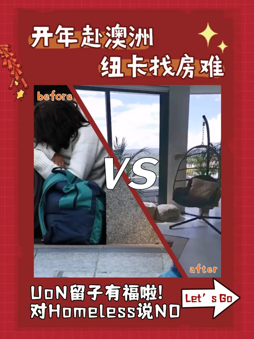 UoN的寶子們，Au紐卡終於有房啦！
