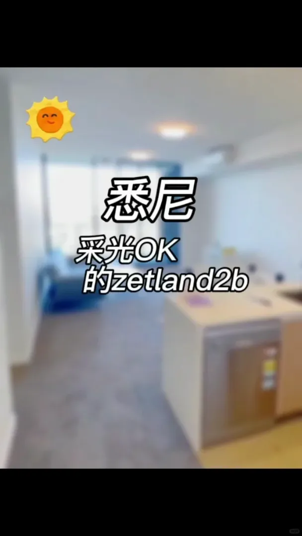 雪梨租房｜轉採光OK的Zetland 2b