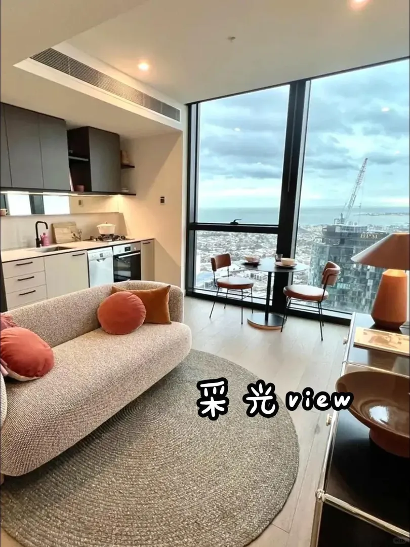 在墨爾本住到了敲喜歡的studio～