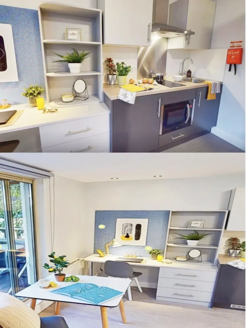 我說在倫敦能住studio就別住ensuite了！