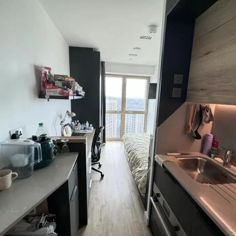 倫敦 躺著就可看絕美風景的studio👀