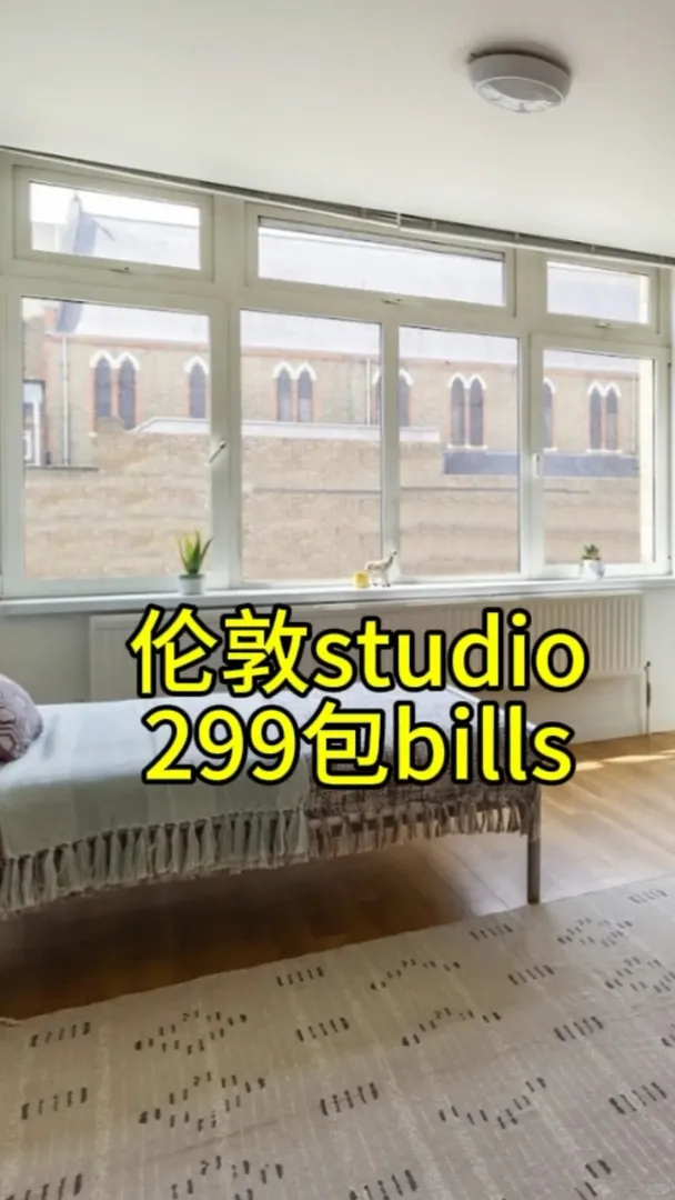 驚！倫敦299￡的Studio，近UCL和IC！！