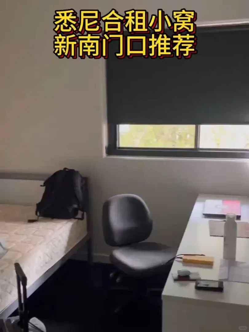 雪梨｜新南大學門口，合租戶型推薦🥳