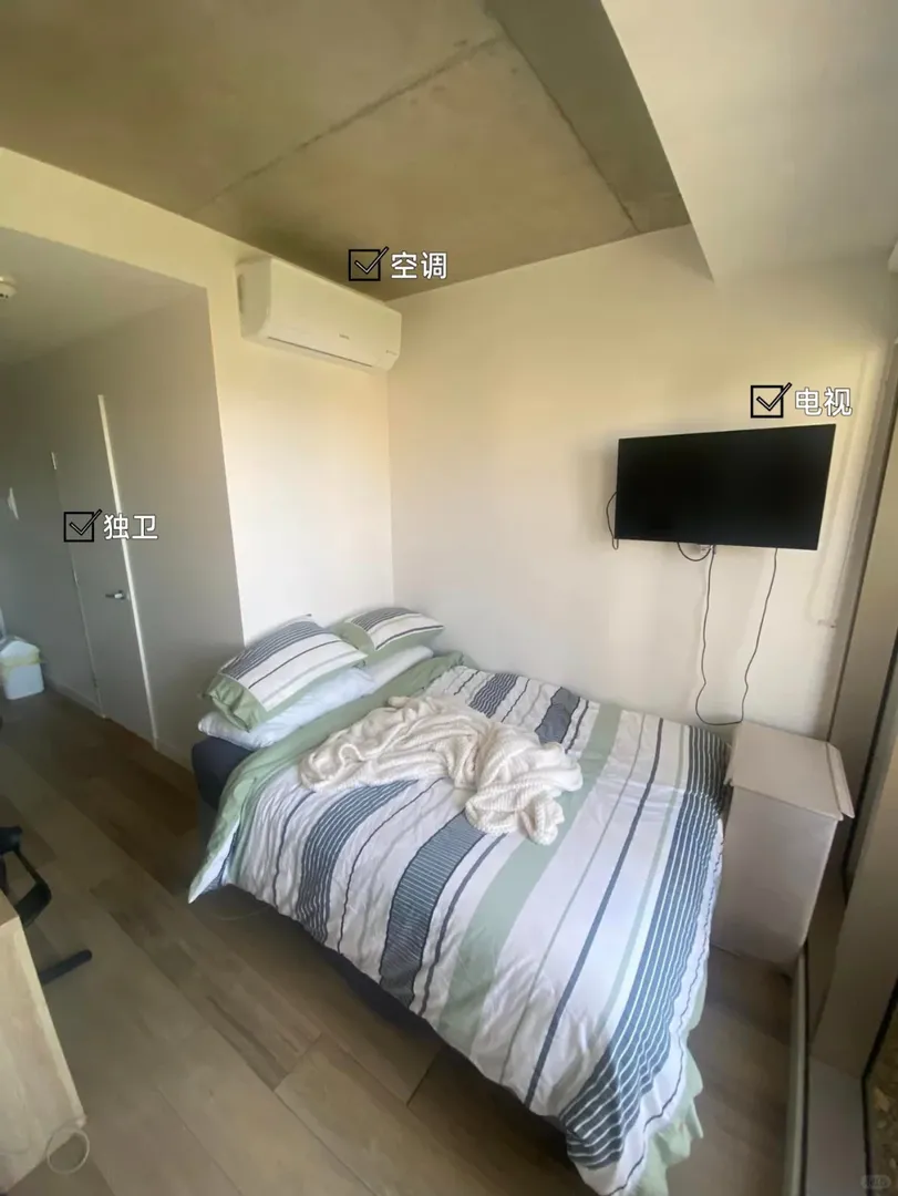 布里斯班帶陽台的studio 真的太愛了😍