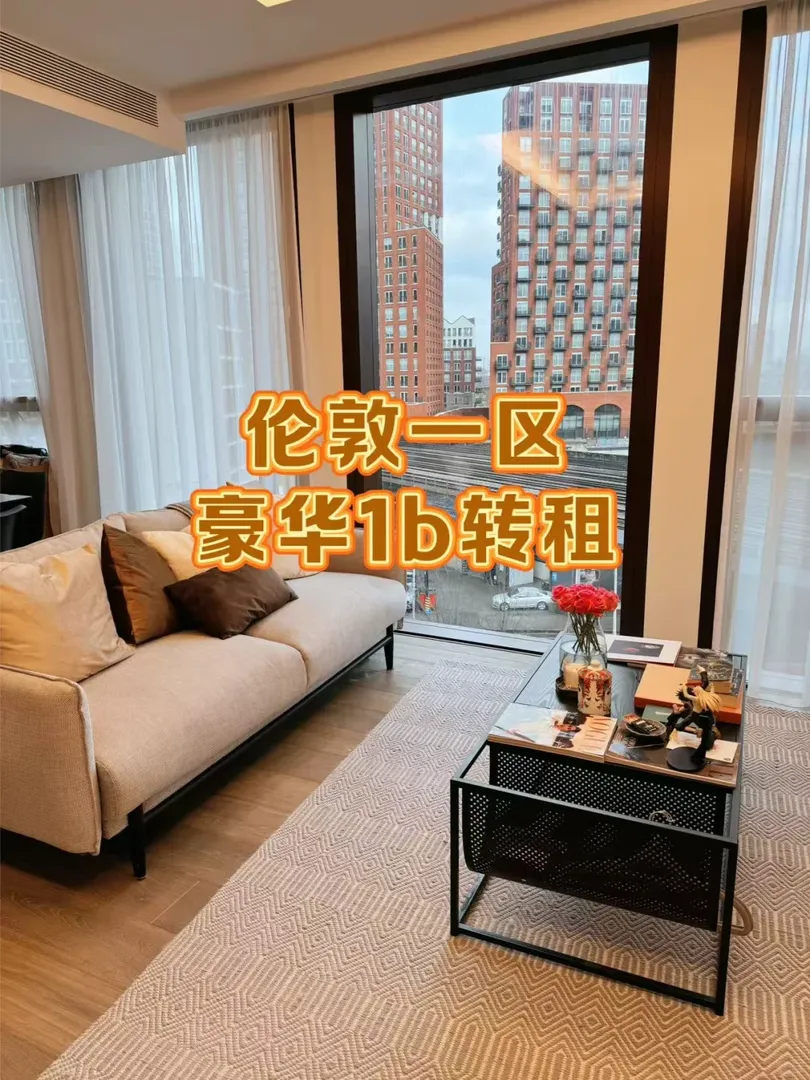 倫敦一區—豪華公寓轉租