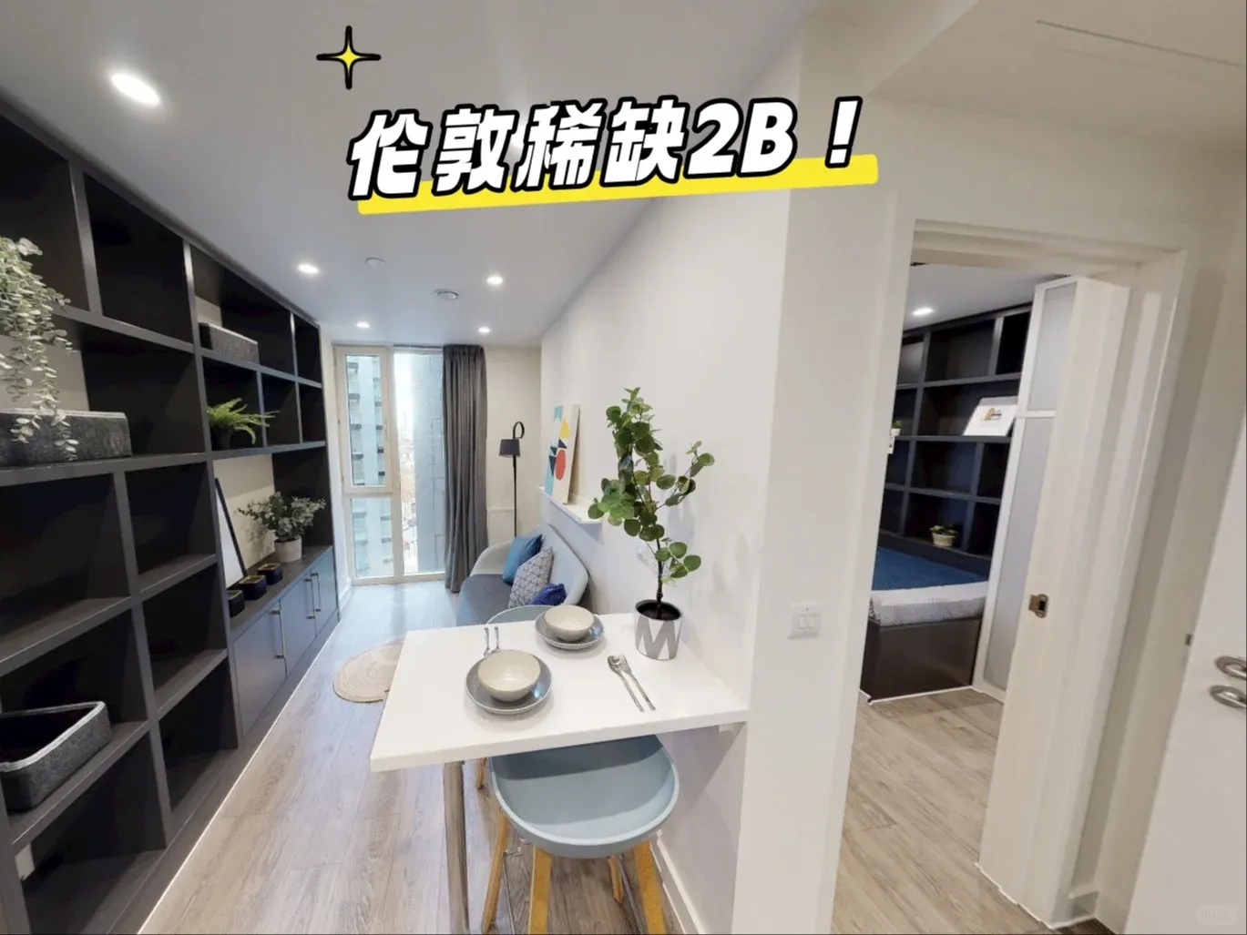 倫敦一區2B！這房我直接焊死！