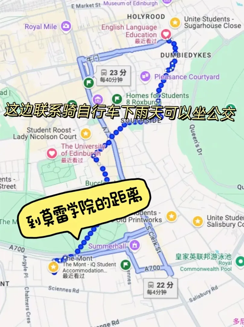 🏰 愛丁堡大學邊上的學生公寓 🏰