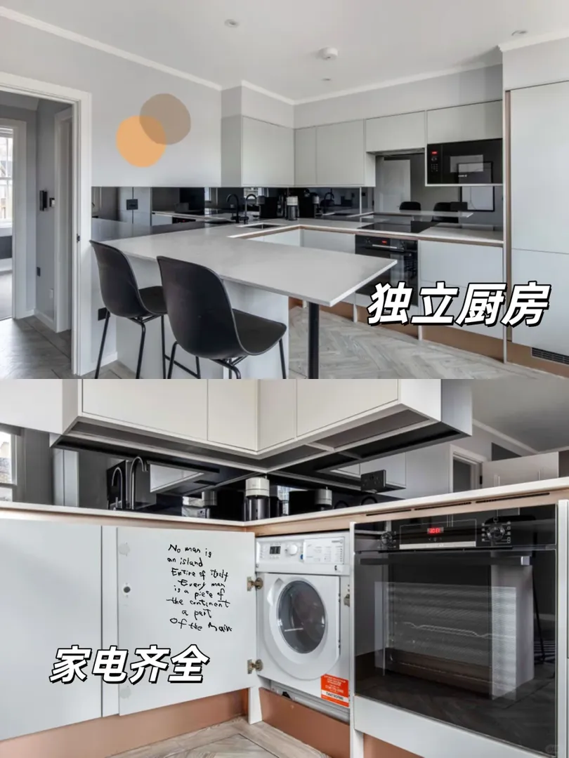 倫敦出步行可到UCL的1b1b（帶家具