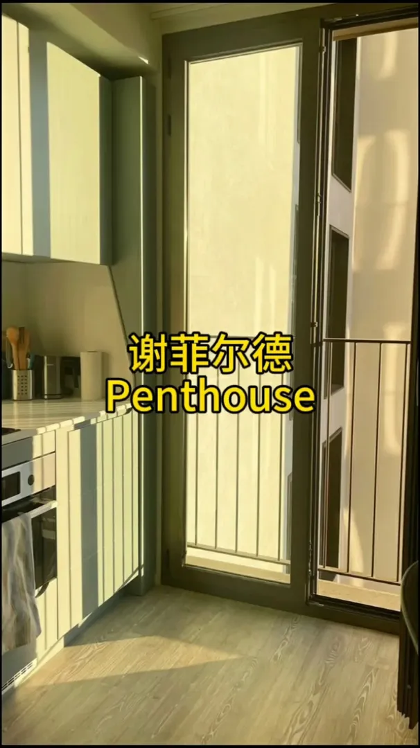 謝菲爾德租房，選Penthouse美滋滋