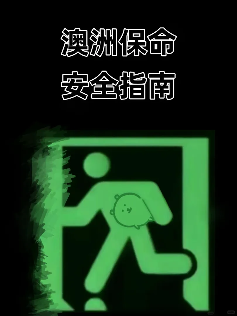🚨澳洲留學安全指南🚨保姆級安全常識
