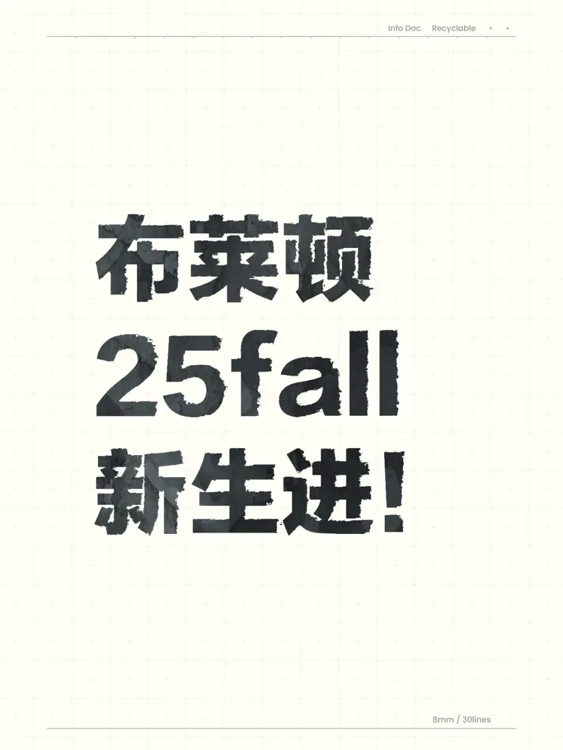🇬🇧布萊頓25fall的人捏